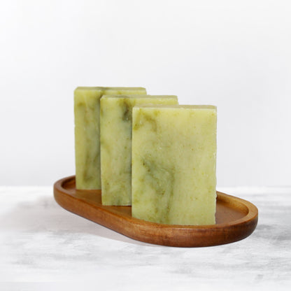 Tea Tree Handmade Soap Bar (Vegan, Organic, All Natural)